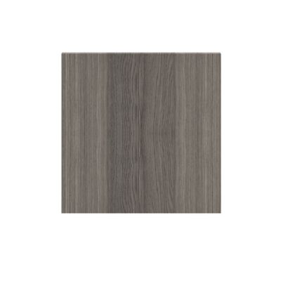 Porte battante effet chêne grisé GoodHome Atomia H 37,2 x L. 37,2 cm
