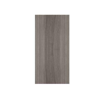 Porte battante effet chêne grisé GoodHome Atomia H 74,7 x L. 37,2 cm