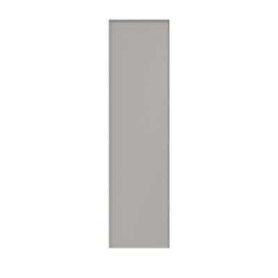 Porte battante grise claire mate GoodHome Atomia H 187,2 x L. 49,7 cm