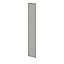Porte battante grise claire mate GoodHome Atomia H. 224,7 x L. 37,2 cm