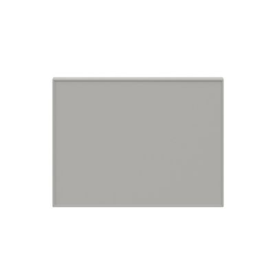 Porte battante grise claire mate GoodHome Atomia H 37,2 x L. 49,7 cm