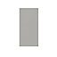 Porte battante grise claire mate GoodHome Atomia H 74,7 x L. 37,2 cm
