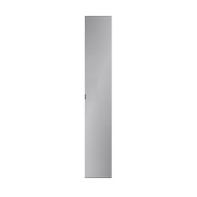 Porte battante miroir argent GoodHome Atomia H 224,7 x L. 37,2 cm