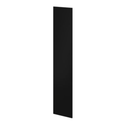 Porte battante noir GoodHome Atomia H. 187,2 x L. 37,2 cm