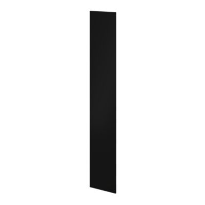 Porte battante noir GoodHome Atomia H. 224,7 x L. 37,2 cm