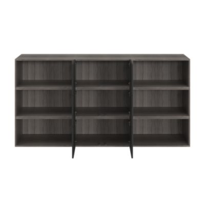 Porte battante noir GoodHome Atomia H. 37,2 x L. 37,2 cm