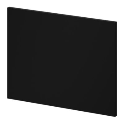 Porte battante noir GoodHome Atomia H. 37,2 x L. 49,7 cm
