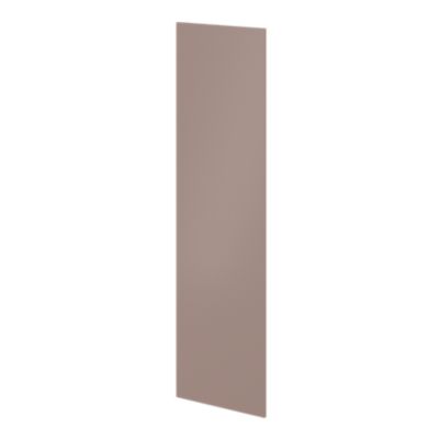 Porte battante rose taupeGoodHome Atomia H. 187,2 x L. 49,7 cm