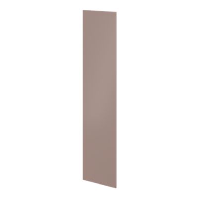 Porte battante rose taupeGoodHome Atomia H. 224,7 x L. 49,7 cm