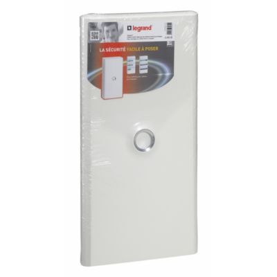 Porte blanche pour coffret 3 rangées Legrand DRIVIA