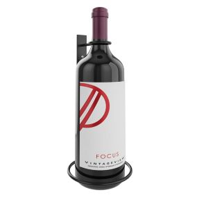 Porte-bouteille vertical pour une bouteille de vin noir