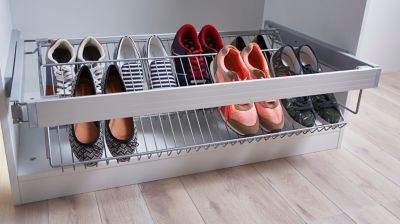 YSDSY Range Chaussures Gain de Place, Rangement Chaussures sur la Porte,  Organiseur de Chaussures à