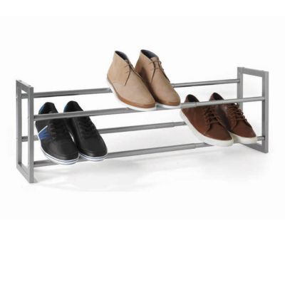 Double couche Porte-chaussures Organisateur Chaussures réglables