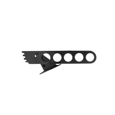 Porte cintre mural noir rabattable 5 trous Box & Beyond