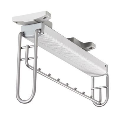 NIKKHO Porte-Cintre Coulissant 30-80 Cm, Tringle À Vêtements Réglable en Acier Robuste for Ranger Les Pantalons, Gain De Place, Capacité De Charge 25 Kg ( Size : 600mm/23.6inch