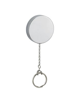 Porte-clé enrouleur à câble rétracteur, 600mm, nickelé - THIRARD