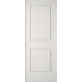 Porte coulissante Camargue blanc H.204 x l.83 cm, ép. 4cm