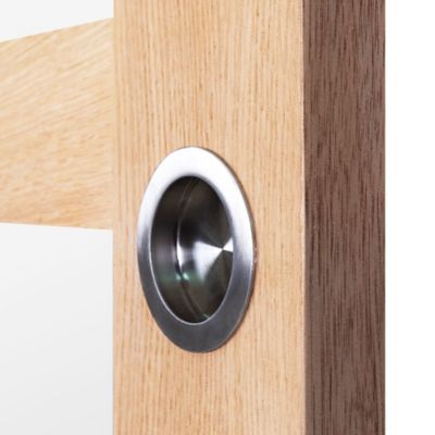 Porte coulissante Connemara chêne H.204 x l.83 cm