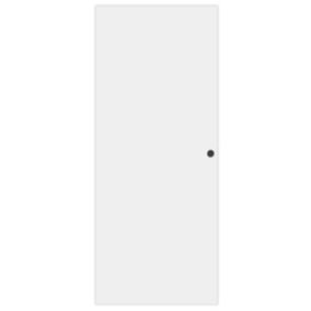Porte coulissante Exmoor blanc H.204 x l.73 cm