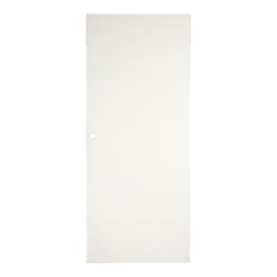 Porte coulissante Exmoor blanc H.204 x l.83 cm