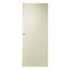 Porte coulissante prépeinte blanche H.204 x l.83 cm