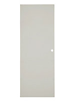 Porte coulissante prépeinte lisse H.204 x l.93 cm