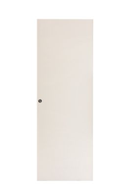 Porte coulissante prépeinte, porte recoupable, cadre MDF 73 x 204 cm, Exmoor