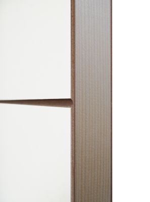 Porte coulissante Slot prépeint H.204 x l.83 cm