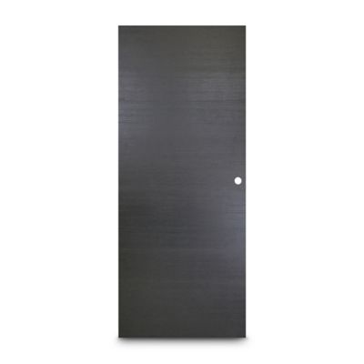 Porte coulissante Summa grise H.204 x l.83 cm