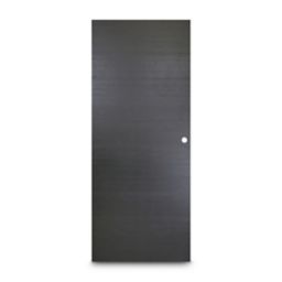 Porte coulissante Summa grise H.204 x l.83 cm