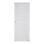 Porte coulissante Triaconta blanchi H.204 x l.73 cm