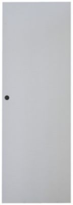 Porte coulissante Vague relief blanc H.204 x l.83 cm