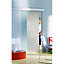 Porte coulissante verre dépoli Geom Kidal H.204 x l.93 cm
