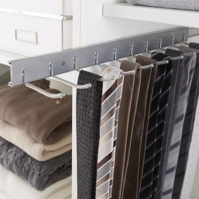 Porte-Cravates Rotatif Réglable Avec Clip Antidérapant Pour Cravates