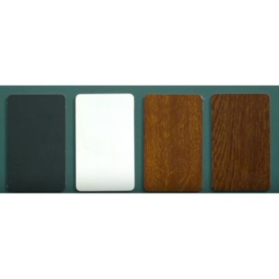 Porte d'entrée MARS 90 cm en acier inoxydable en 4 couleurs - Couleur: Anthracite - Avec Poignée et serrure - Poussant: Droit