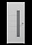 Porte d'entrée alu blanc Harumi H.215 x l.90 cm poussant gauche
