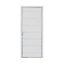 Porte d'entrée aluminium Alexandra blanc 80 x h.215 cm poussant gauche