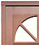 Porte d'entrée bois Anapurna 90 x h.215 cm poussant gauche