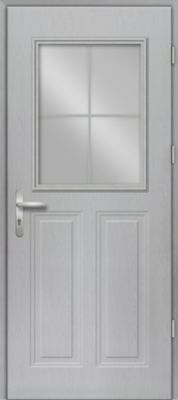 Porte d'entrée FORTIA acier Scilla 96 x h.218 cm poussant gauche