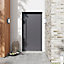 Porte d'entrée FORTIA alu gris Kapas 96 x h.218 cm poussant droit