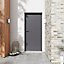 Porte d'entrée FORTIA alu gris Madryn 96 x h.218 cm poussant droit