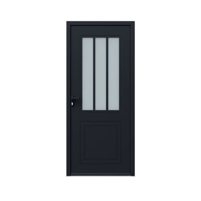 Porte d'entrée FORTIA alu Sestri 96 x h.218 cm poussant droit