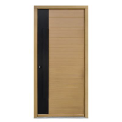 Porte d'entrée FORTIA bois Sassel 98 x h.218 cm poussant droit