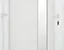 Porte d'entrée FORTIA pvc blanc RAL 9003 Hermoso 96 x h.218 cm poussant gauche