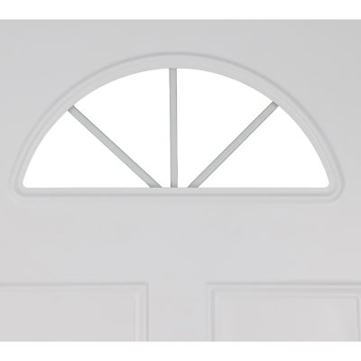 Porte d'entrée FORTIA pvc blanc RAL 9003 Lorne 97 x h.219 cm poussant gauche