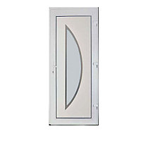 Porte d'entrée PVC Semisphera 90 x h.215 cm droit