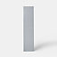 Porte de colonne de cuisine Alisma gris mat L. 30 cm x H. 130 cm GoodHome