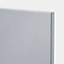 Porte de colonne de cuisine Alisma gris mat L. 60 cm x H. 130 cm GoodHome
