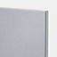 Porte de colonne de cuisine Alisma gris mat L. 60 cm x H. 90 cm GoodHome