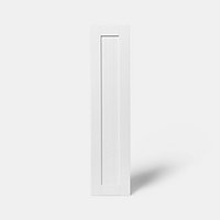 Porte de colonne de cuisine Alpinia blanc L. 30 cm x H. 130 cm GoodHome